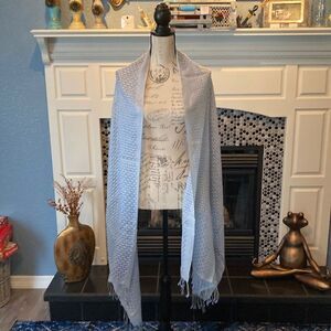Blue scarf , good used condition